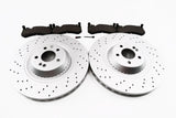 Mercedes S600 Maybach front brake pads & disc rotors