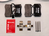 Maserati Ghibli SQ4 Quattroporte GTS AWD Rear Rotors and Brembo Brake Pads Set