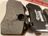 Maserati Ghibli SQ4 Quattroporte GTS AWD Rear Rotors and Brembo Brake Pads Set
