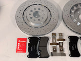 Maserati Ghibli SQ4 Quattroporte AWD Front Rotors & Brembo Brake Pads Set