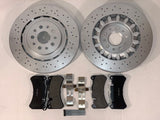 Maserati Ghibli SQ4 Quattroporte AWD Front Rotors & Brake Pads Set