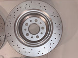 Maserati Ghibli SQ4 Quattroporte AWD Rear Rotors and Brake Pads Set