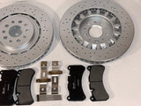Maserati Ghibli SQ4 Quattroporte AWD Front Rotors & Brembo Brake Pads Set