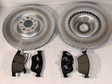 Bentley Continental GT GTC Flying Spur OEM Compatible Front Brake Pads and Rotors