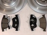Bentley Continental GT GTC Flying Spur OEM Compatible Front Brake Pads and Rotors