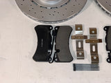 Maserati Ghibli SQ4 Quattroporte AWD Front Rotors & Brake Pads Set