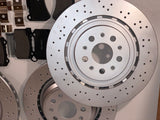 Maserati Ghibli SQ4 Quattroporte AWD Front & Rear Rotors and Brake Pads Set