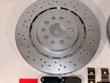 Maserati Ghibli SQ4 Quattroporte AWD Front Rotors & Brembo Brake Pads Set