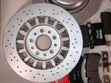 Maserati Ghibli SQ4 Quattroporte AWD Front & Rear Rotors and Brembo Brake Pads Set