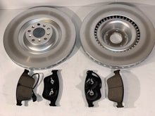 Load image into Gallery viewer, Bentley Continental GT GTC Flying Spur OEM Compatible Front Brake Pads and Rotors