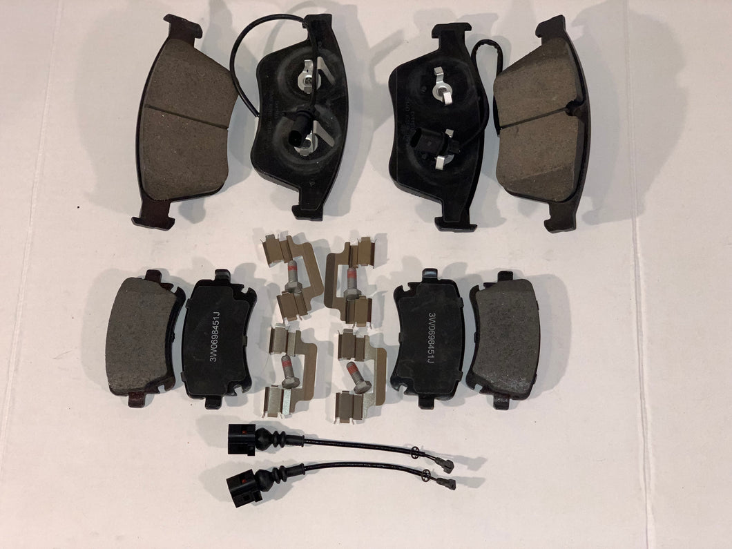 Bentley Continental GT GTC Flying Spur Front & Rear brakes brake pads